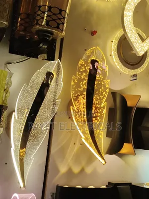  Feather Design Led Wall Light