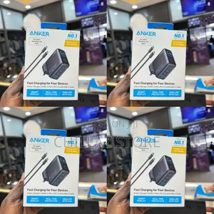 Anker 4 Ports Fast Charger.