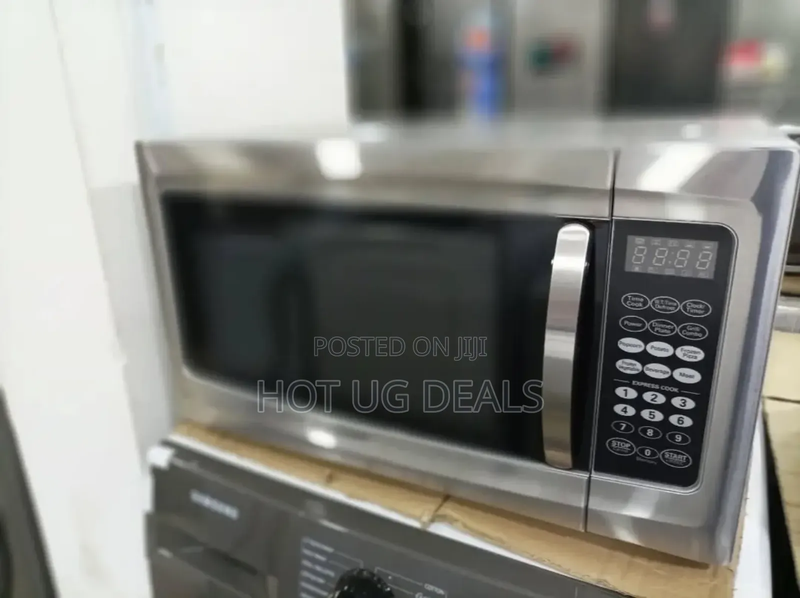 Hisense 42l Digital Microwave With Grill -silver