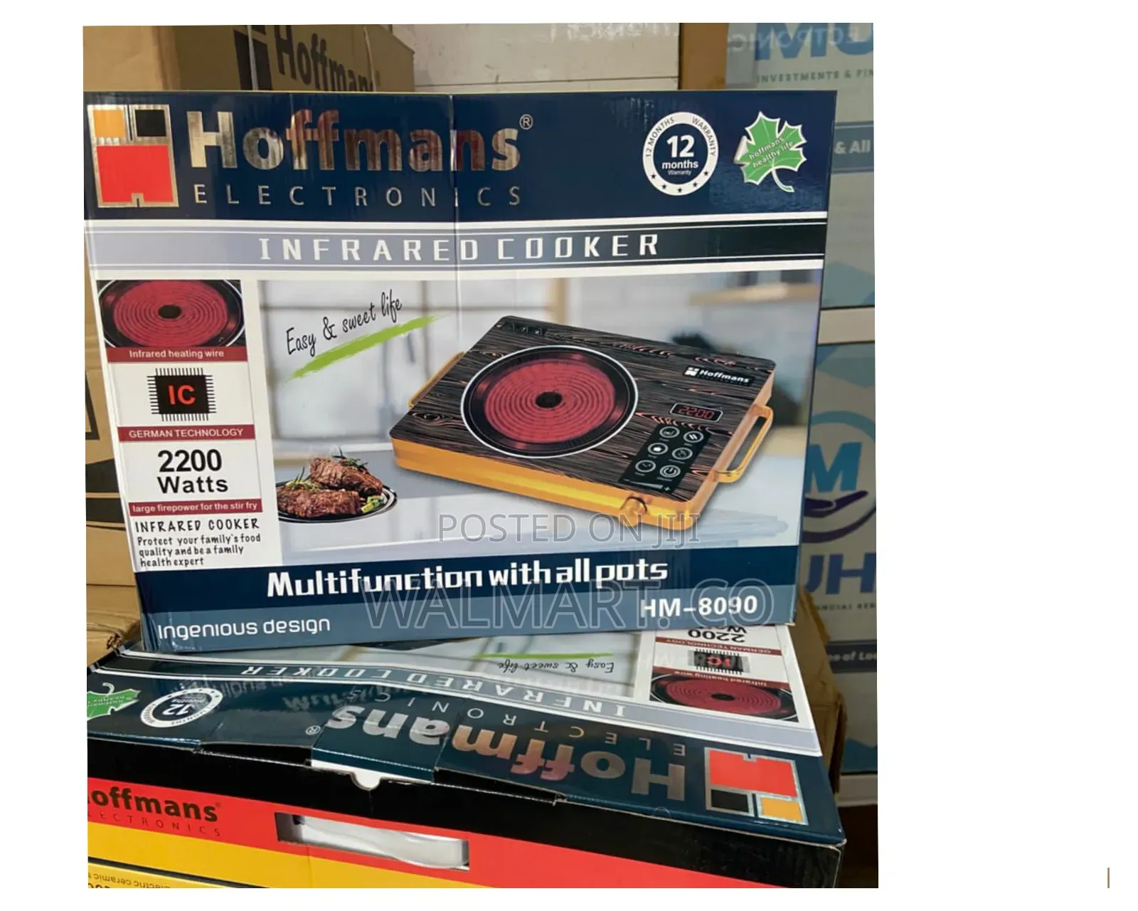 Hoffmans Single Infrared Cooker