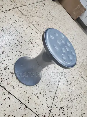 Gray Drum Stool Gray Drum Stool