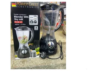 Power Crest Juice Blender With Dry Mill