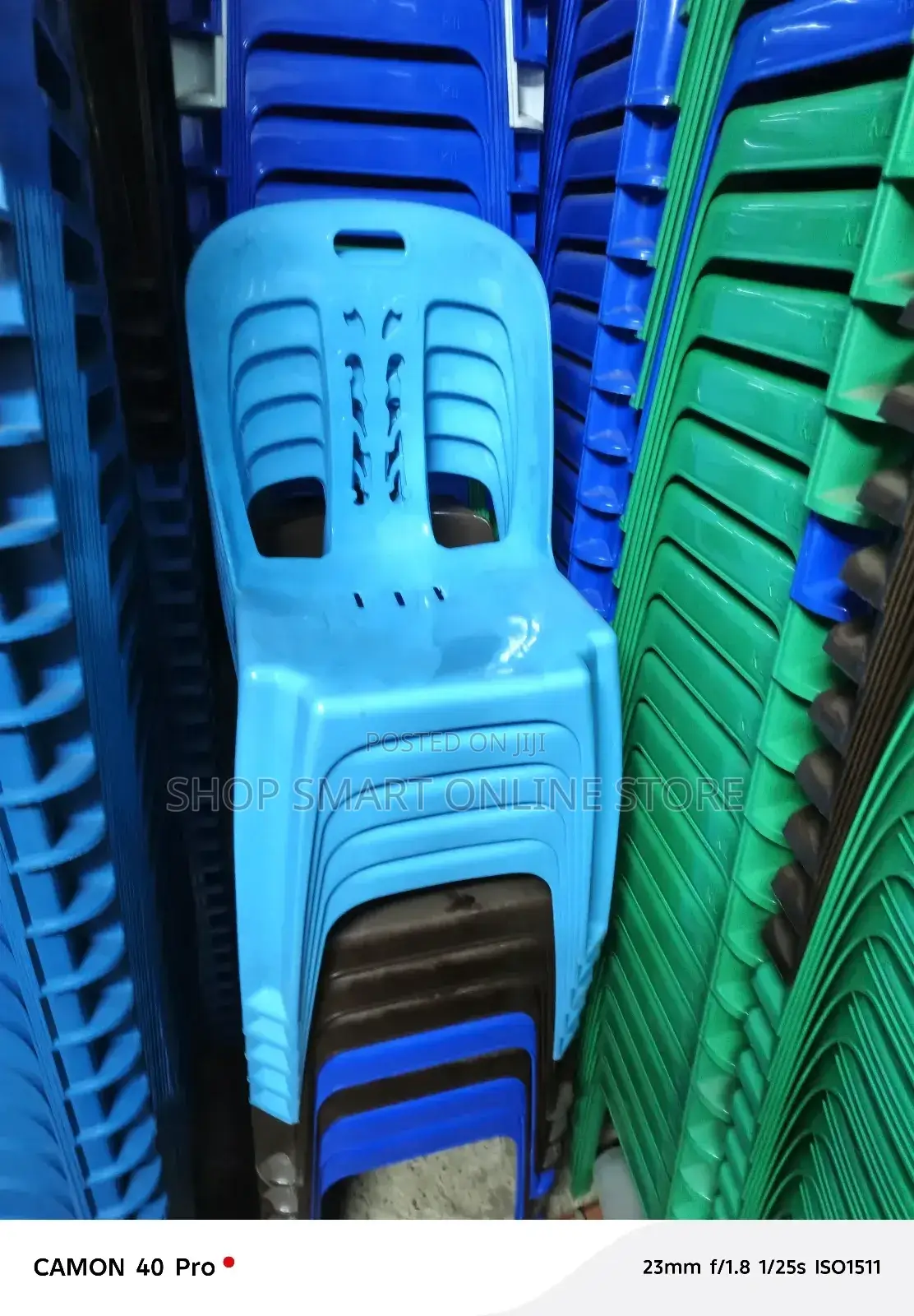 Blue Light Plastic Chairs Plastic Chairs