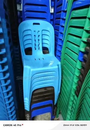 Blue Light Plastic Chairs Plastic Chairs