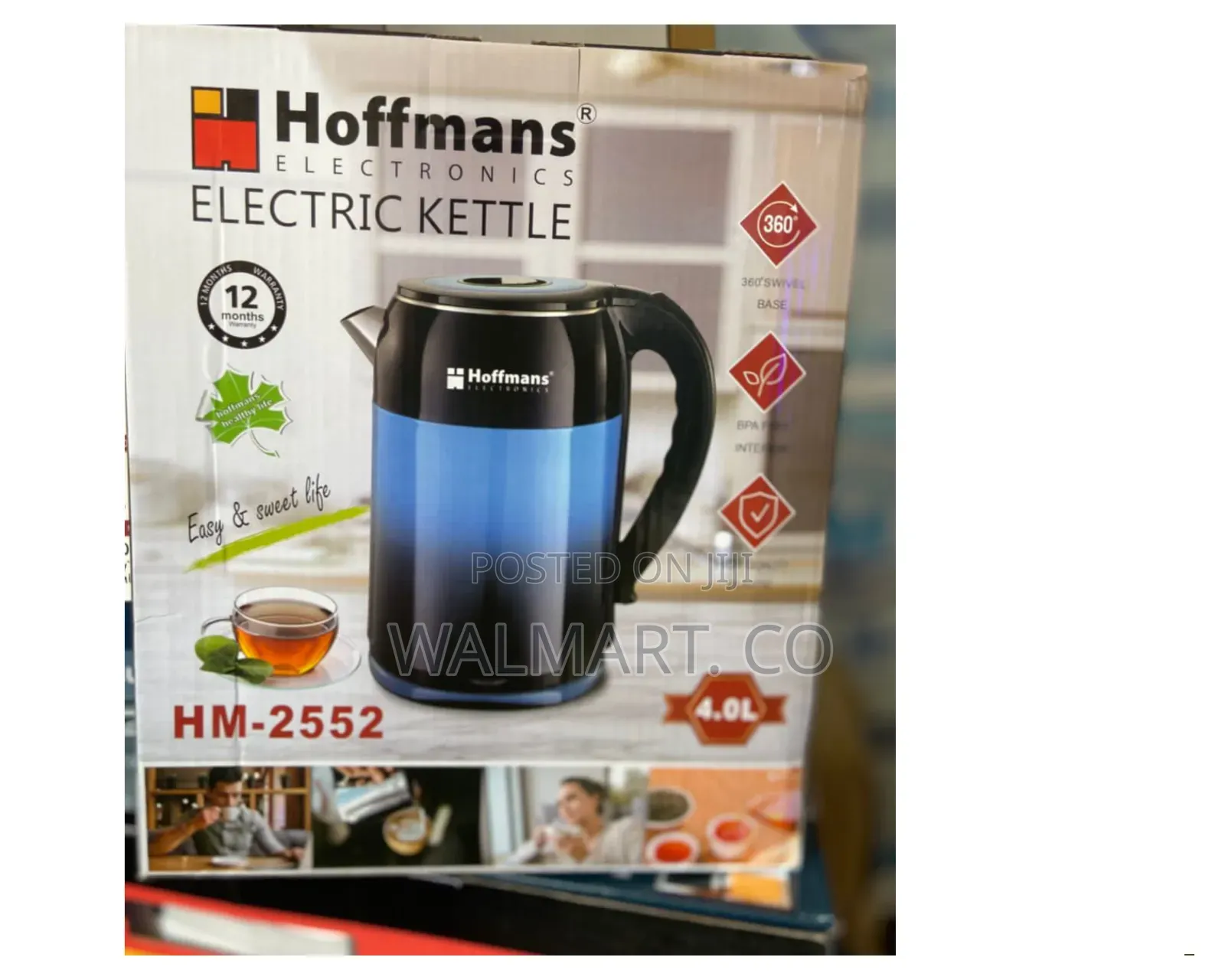 Hoffmans 4 Litre Electric Kettle
