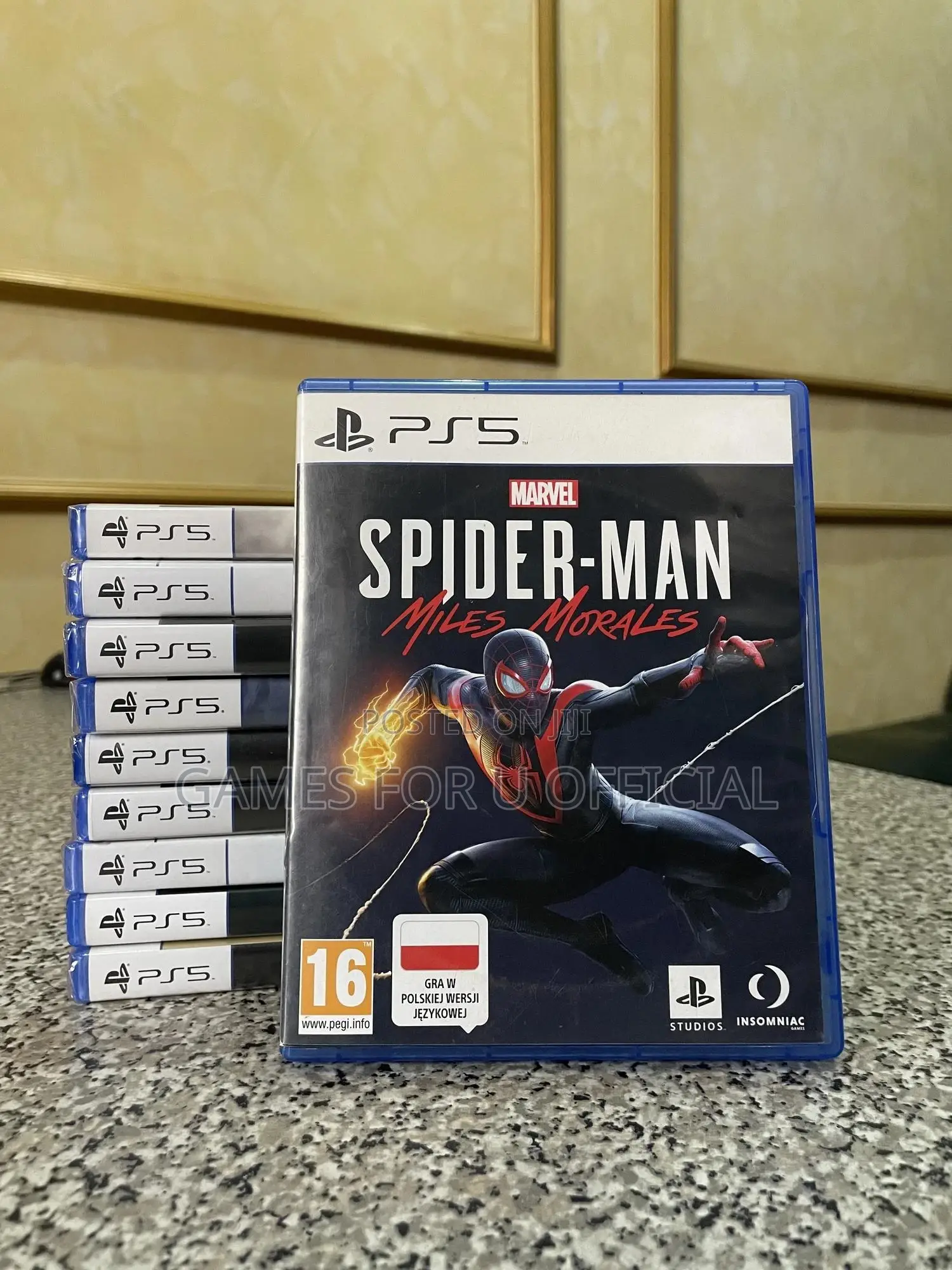 Spiderman Miles Morales Brand New Ps5 Game