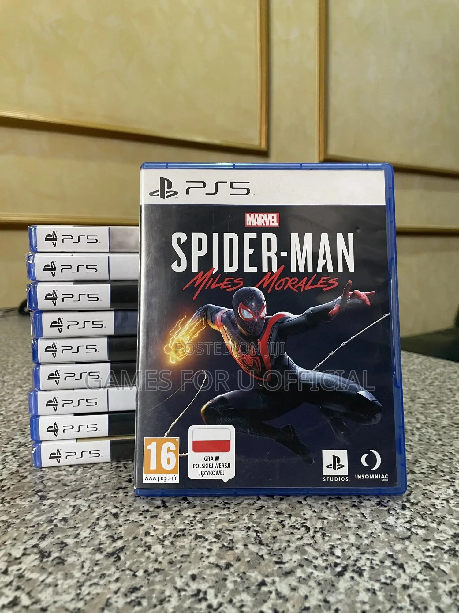 Spiderman Miles Morales Brand New Ps5 Game