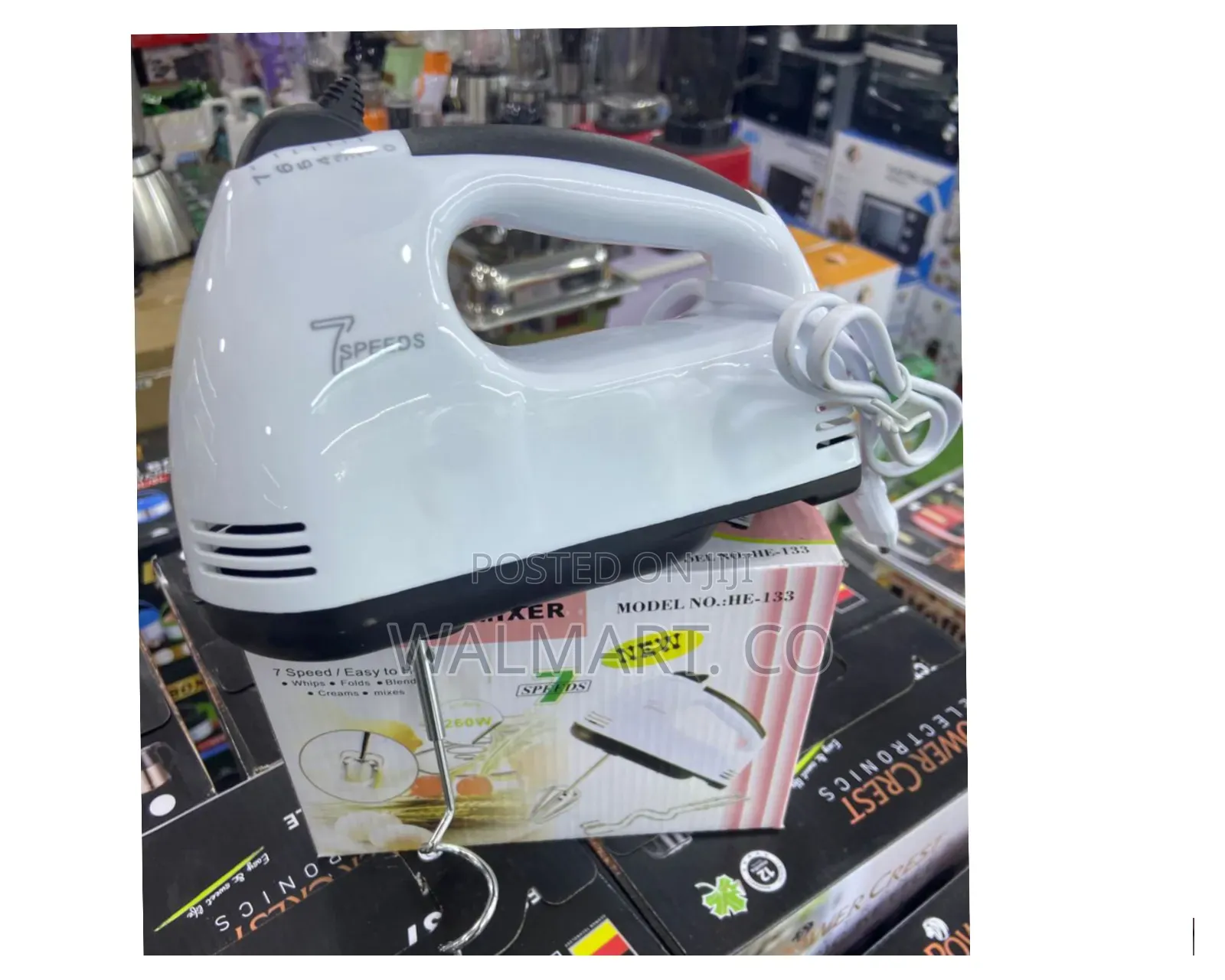 7 Speed Electric Hand Mixer