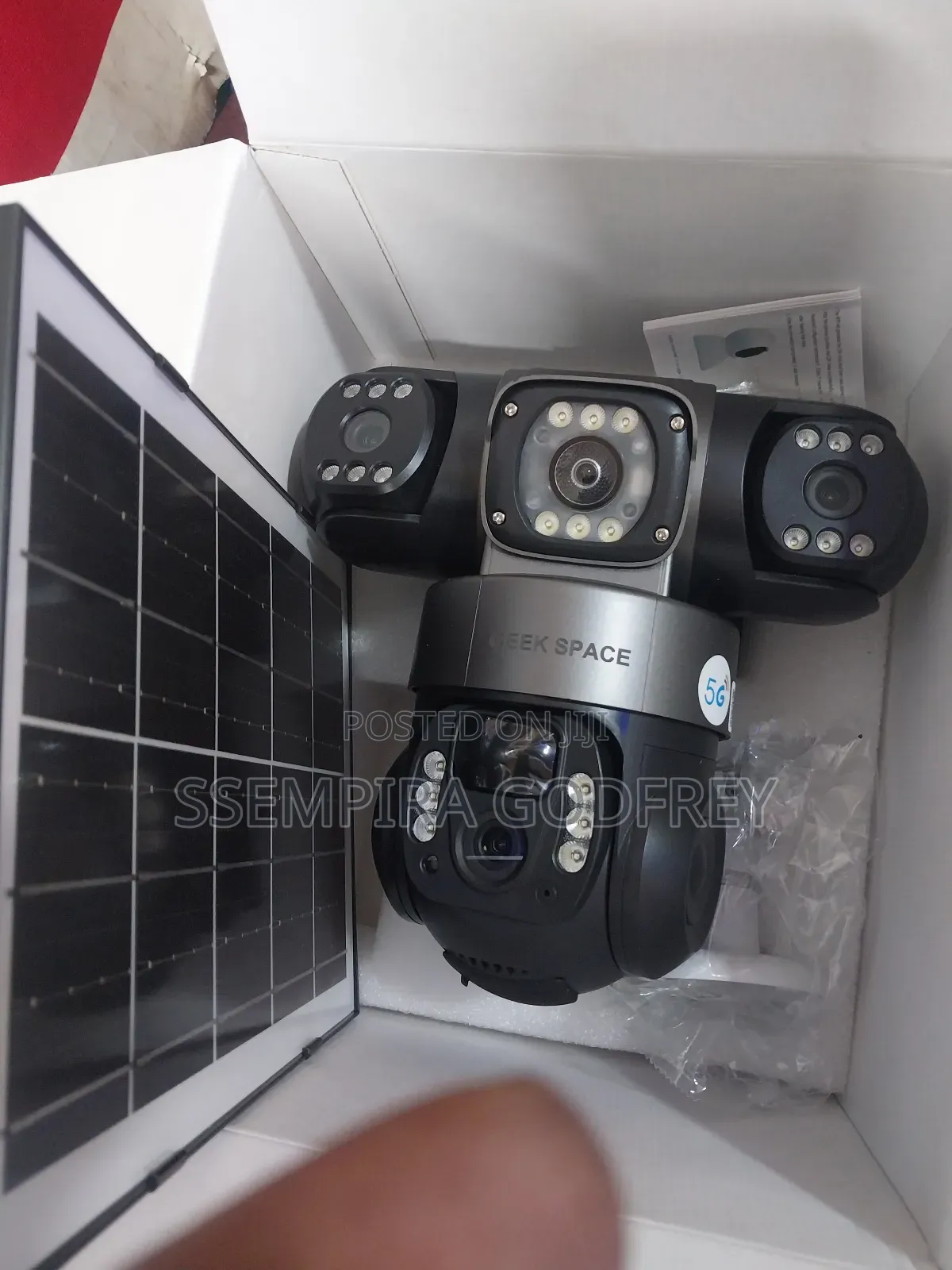 4 Lens Solar 4g Security Camera