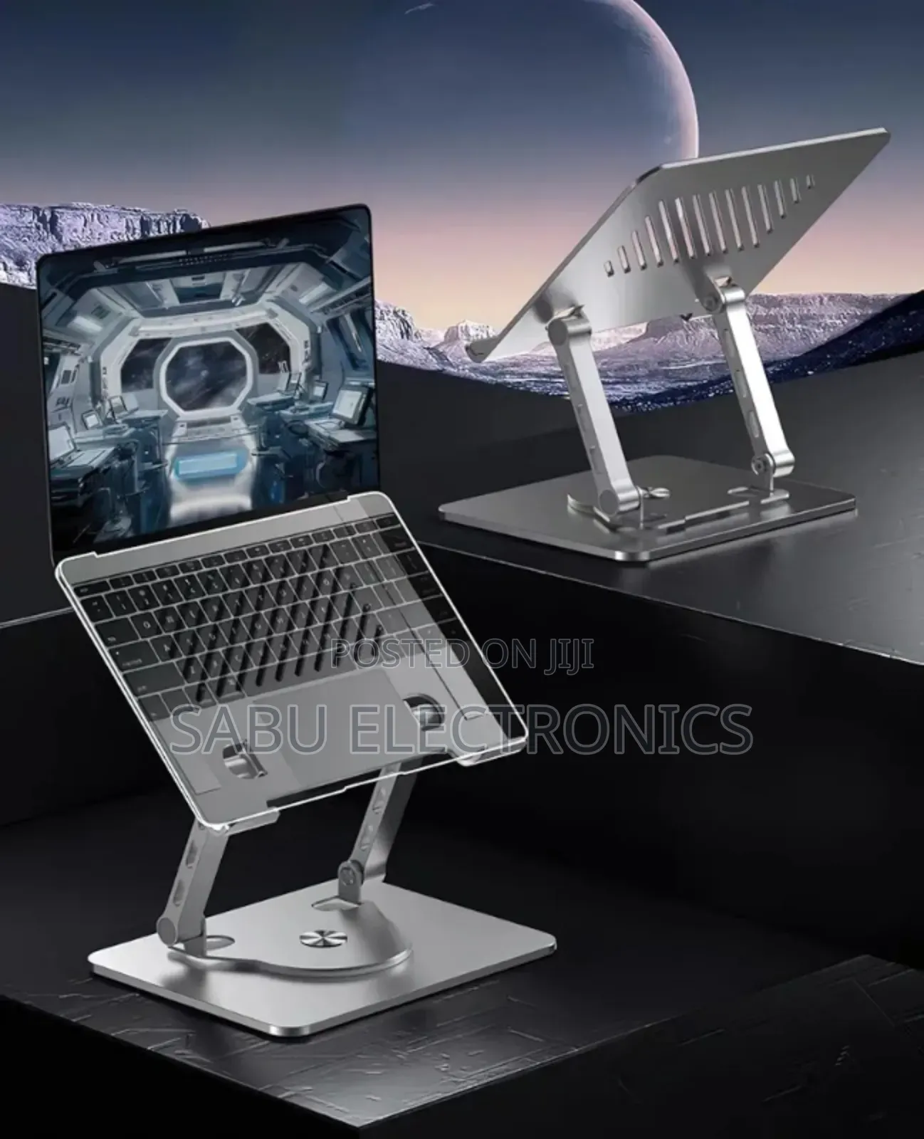 Adjustable Laptop Stand Ergonomic, Foldable and Ventilated