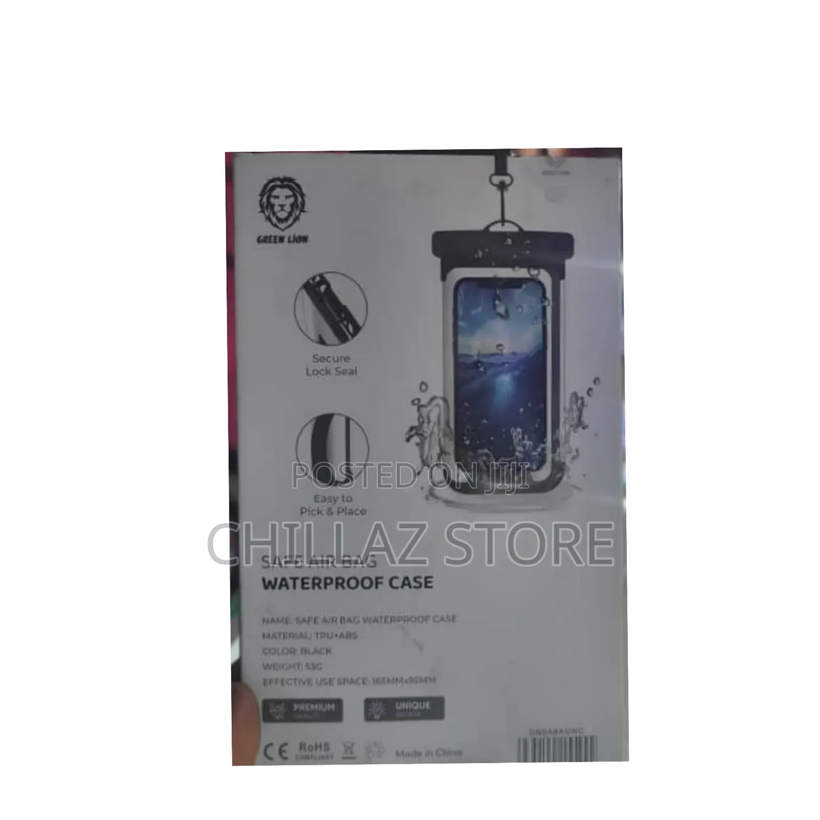 Green Lion Safe Waterproof Case.
