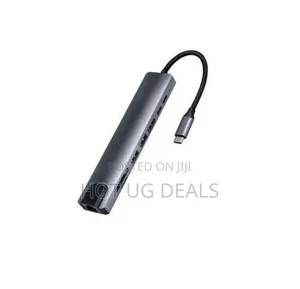 Usb Type C 8 In 1 Multi Function Hub - Grey