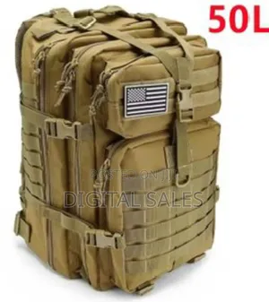 50l Large Capacity Military Tactical Rucksack Backpack