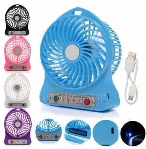 Silent Usb Rechargeable Portable Fan