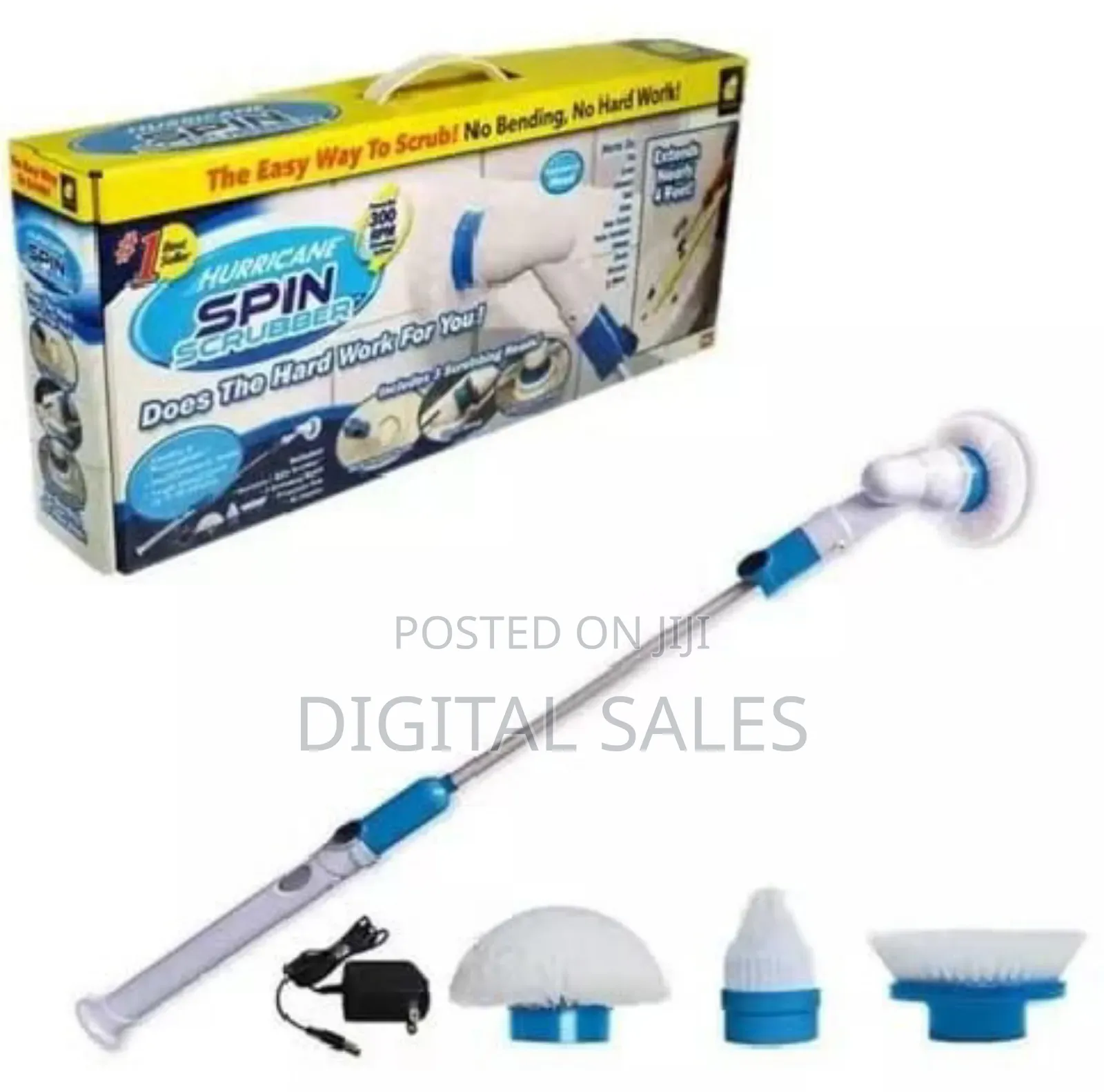 Hurricane Spin Scrubber
_Blue