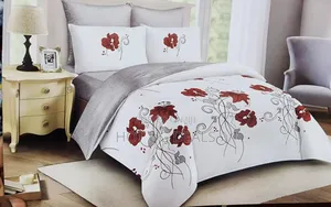 6x6 4pc Duvet Set With 1bedsheet&2 Pillow Cases, 1 Duvet