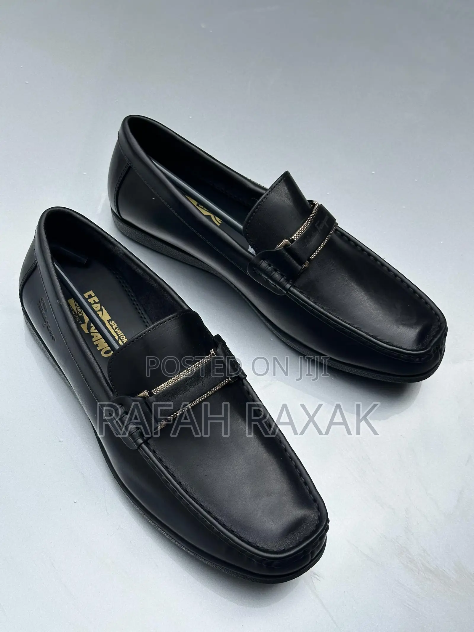 Classy Men’S Designer Salvatore Ferragamo Flat Sole Moccasin