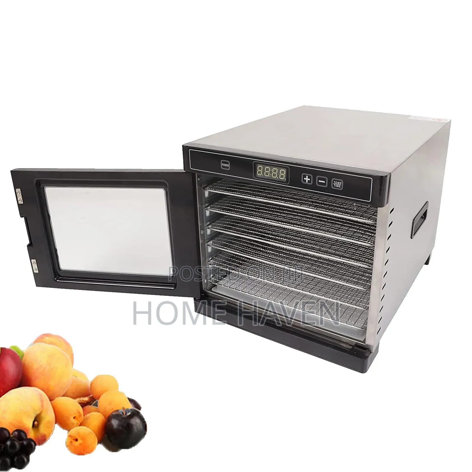 Adjustable Temperature Food Dehydrator