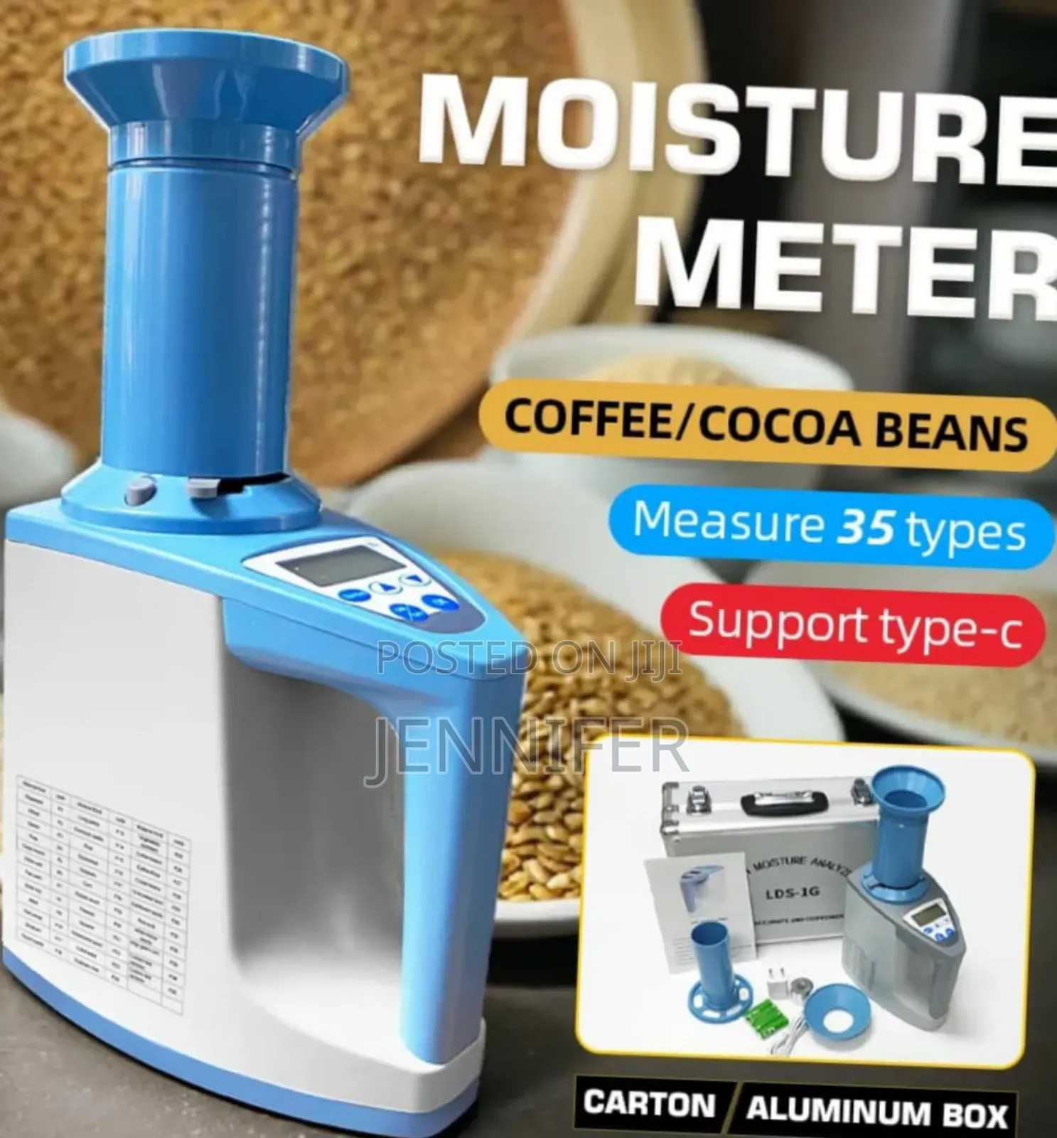 Digital Grain Moisture Metre