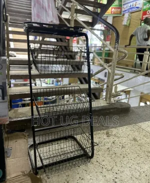 3 Tier Wire Basket Kitchen Fruit Organizer Stand