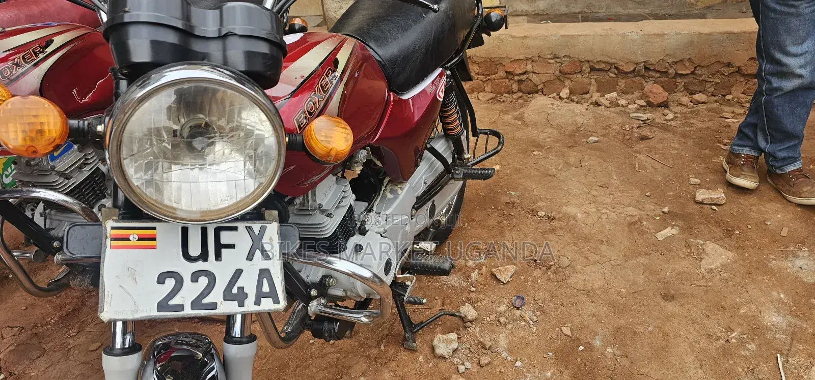Bajaj Boxer 2024 Red