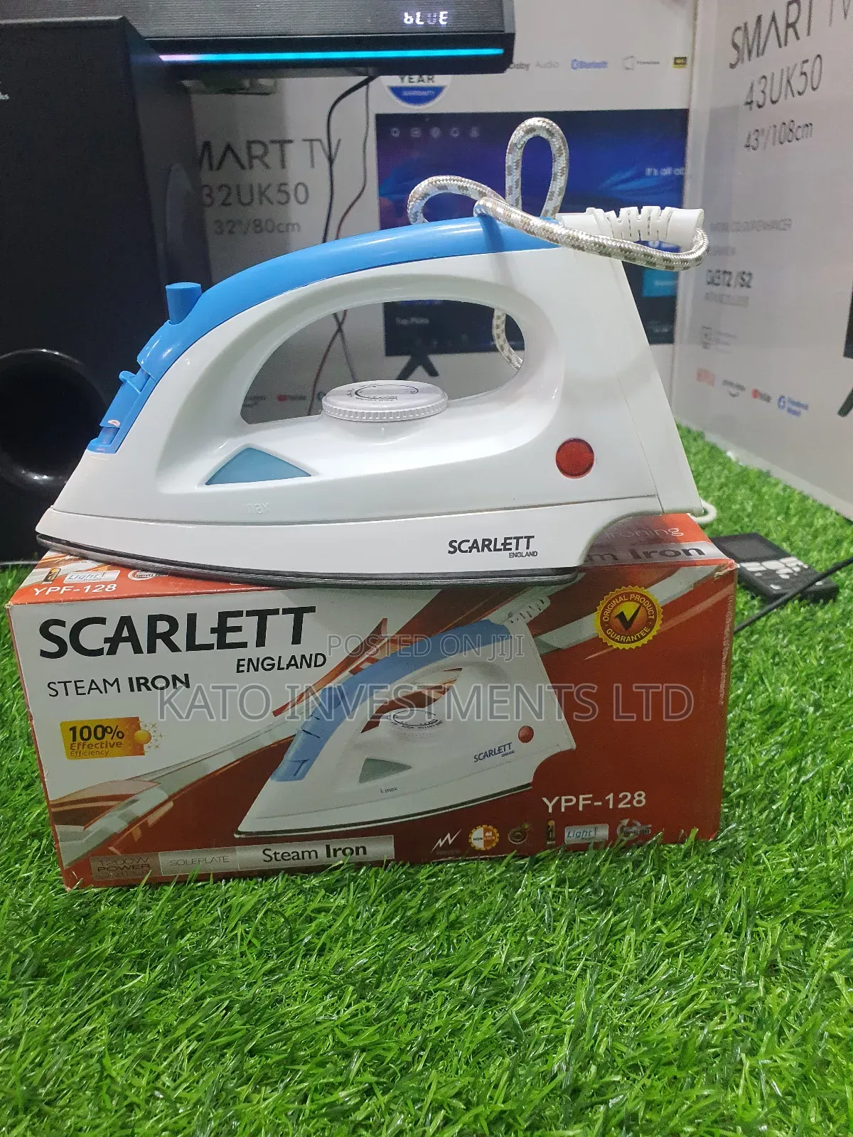 Scarlet Steam Iron