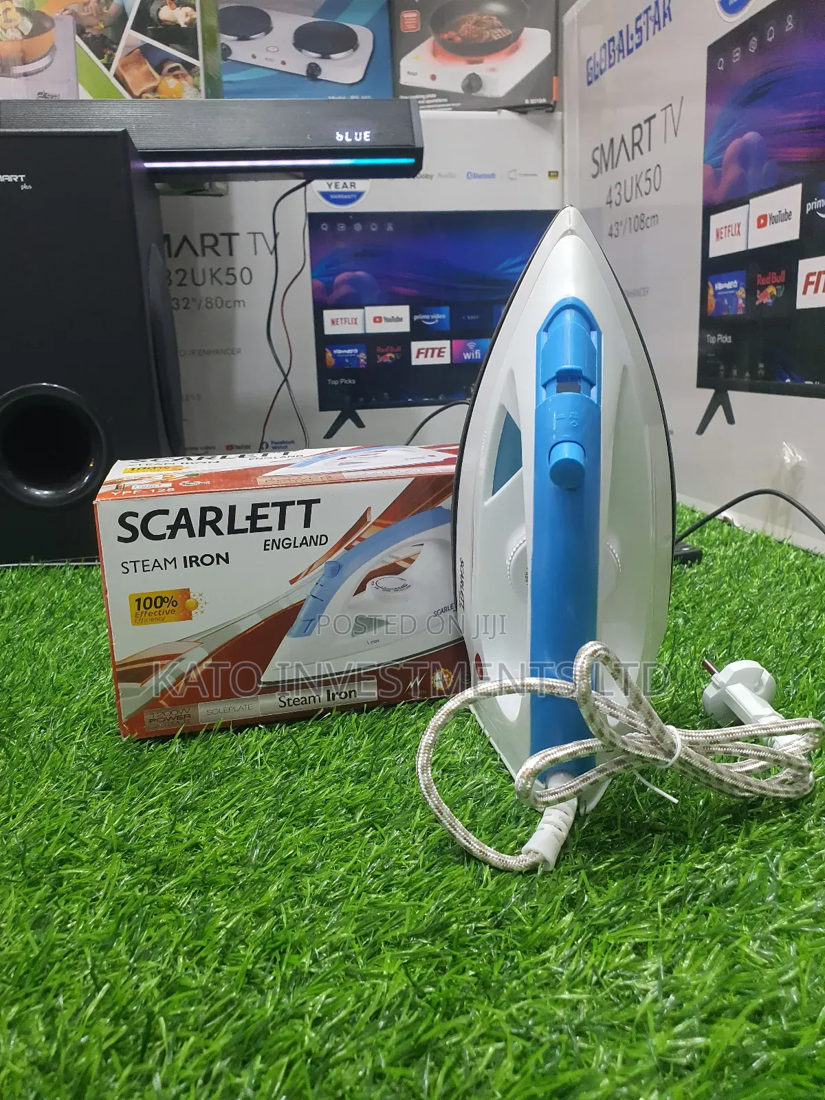 Scarlet Steam Iron
