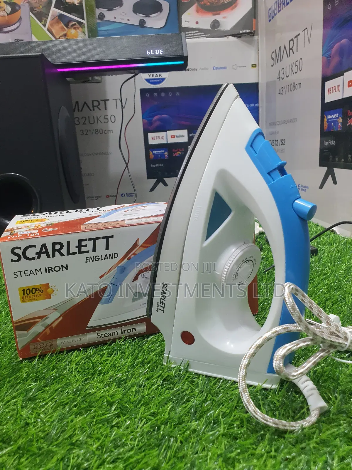 Scarlet Steam Iron