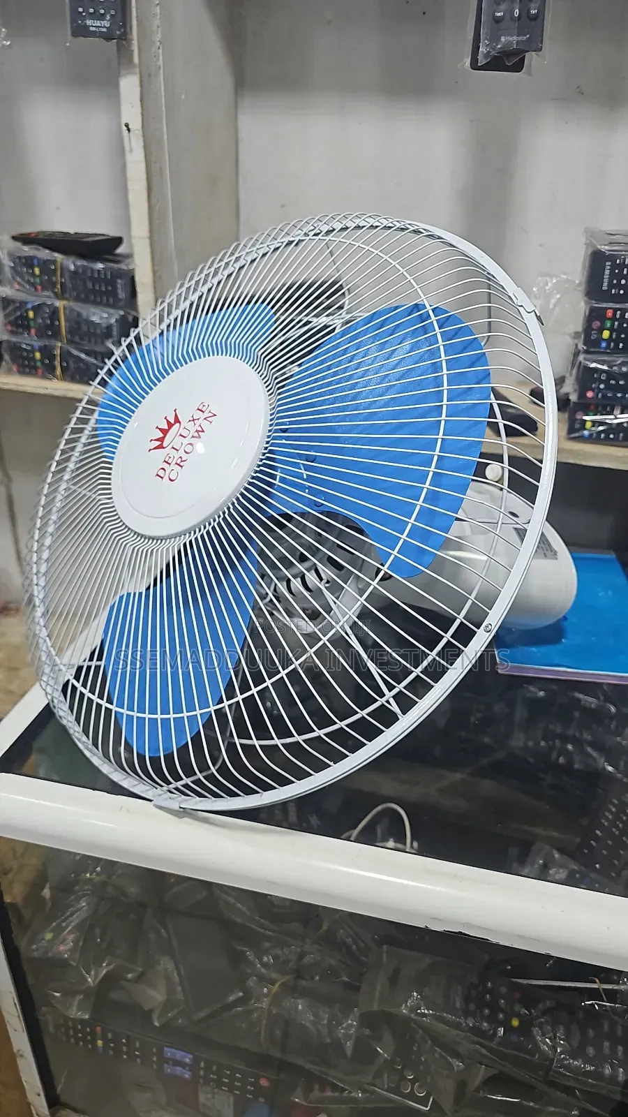 Deluxe Crown Ceiling Fan