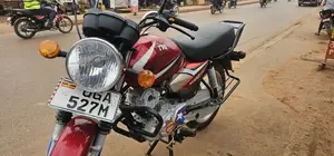 New TVS HLX 125 2024 Red
