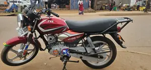 New TVS HLX 125 2024 Red