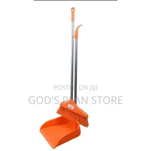 Cleaning Broom and Dust Pan