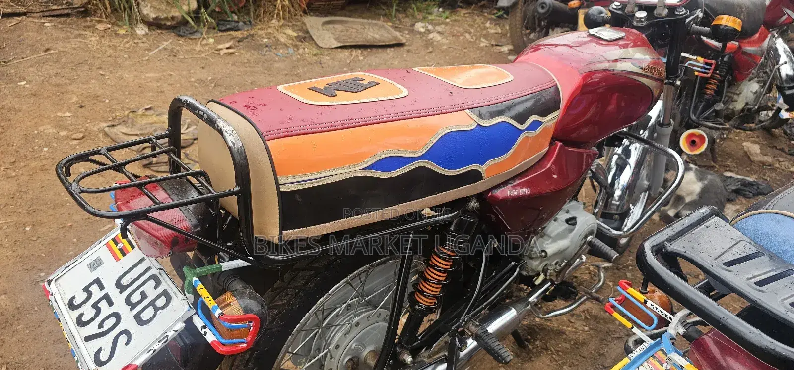 Bajaj Boxer 2024 Red