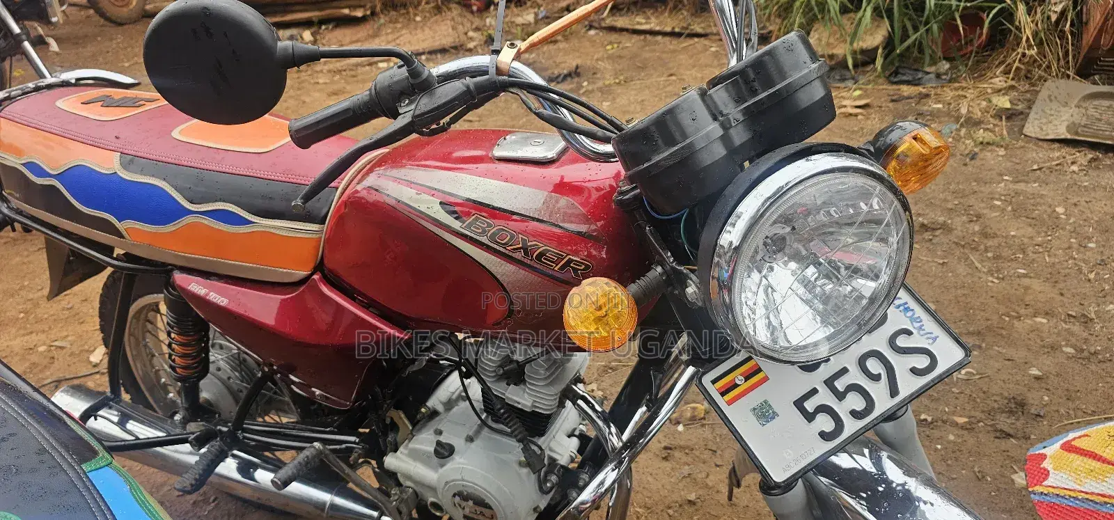 Bajaj Boxer 2024 Red