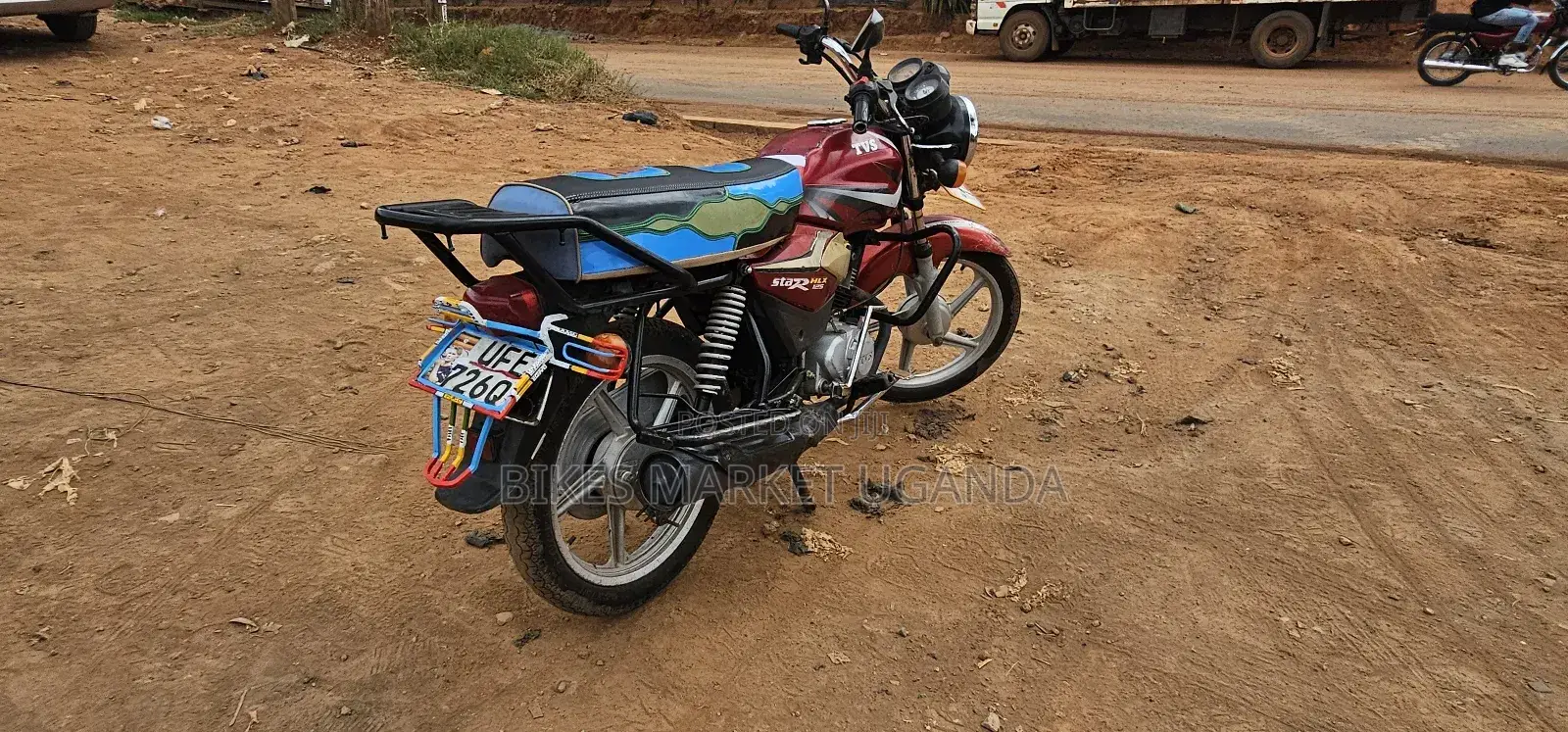 TVS HLX 125 2020 Red
