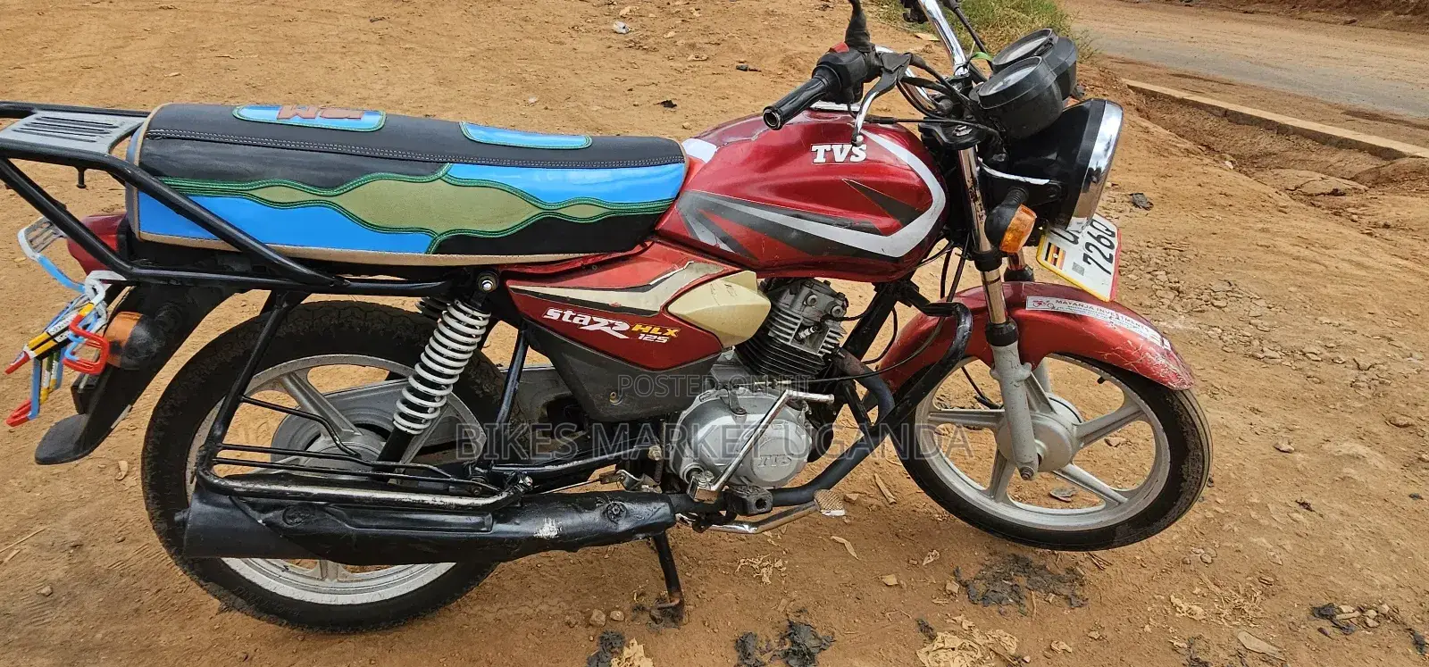 TVS HLX 125 2020 Red