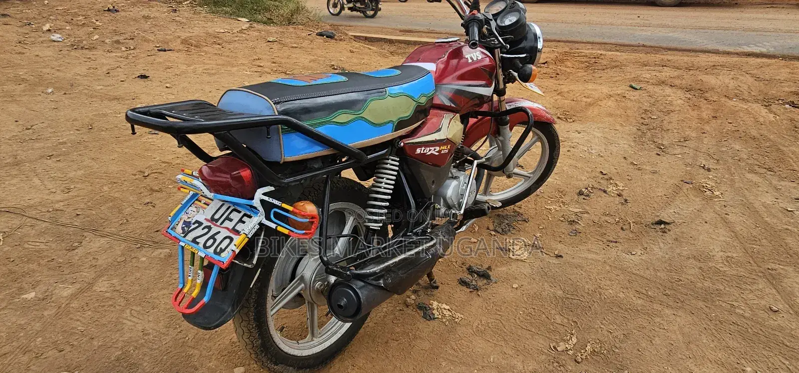 TVS HLX 125 2020 Red