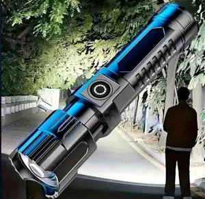 Super Bright Military Telescopic Zoom Flashlight Waterproof