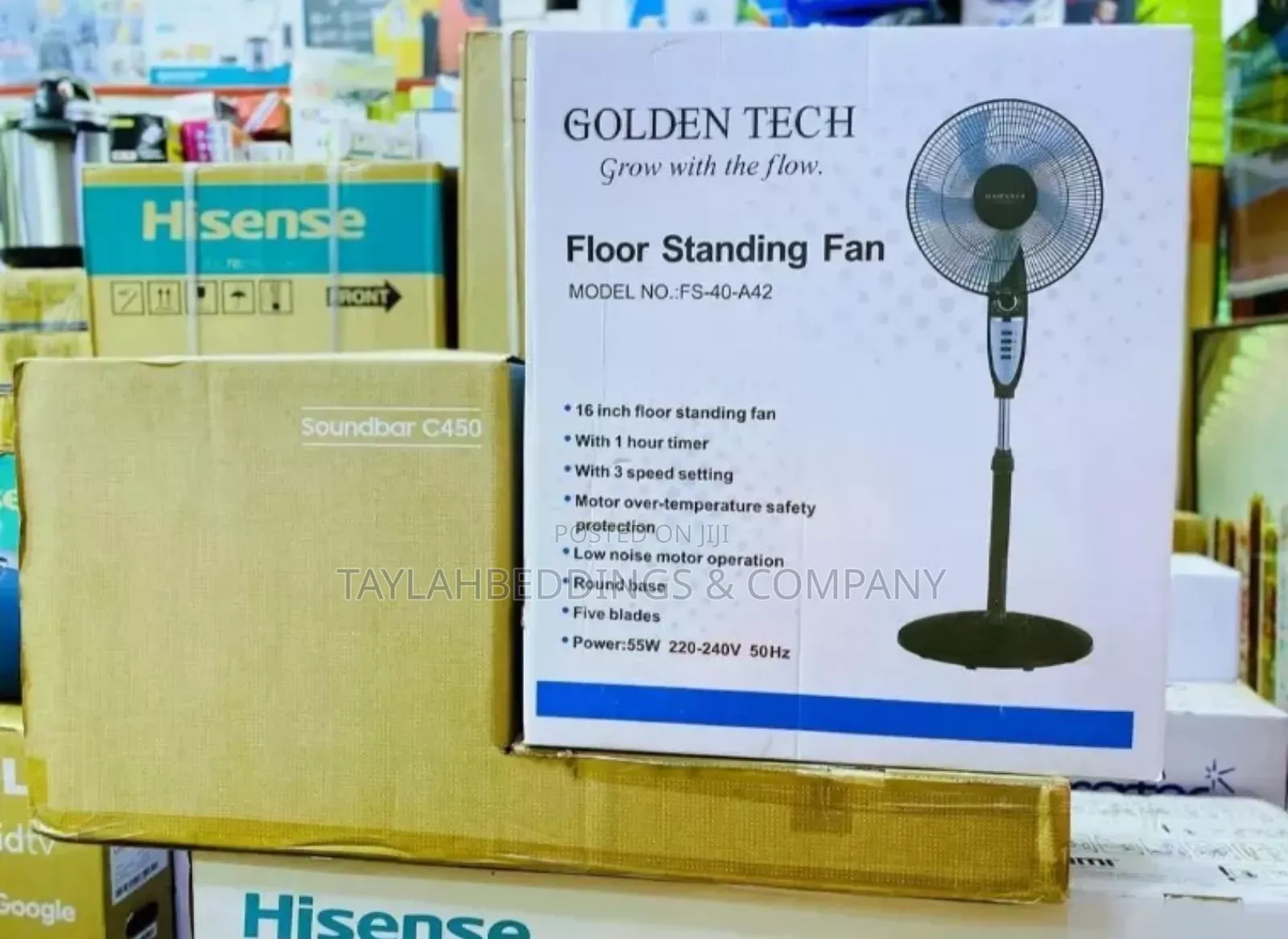 Golden Tech Floor Standing Fan