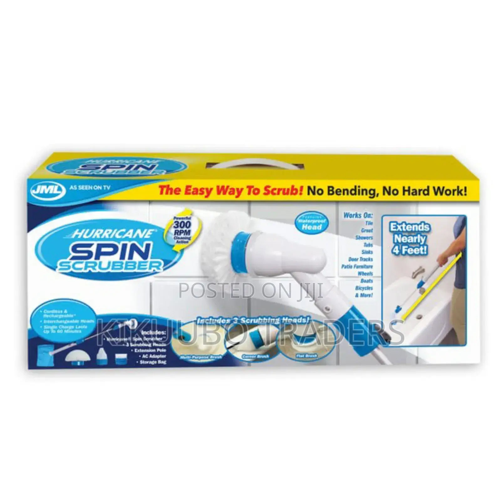 Hurricane Spin Scrubber