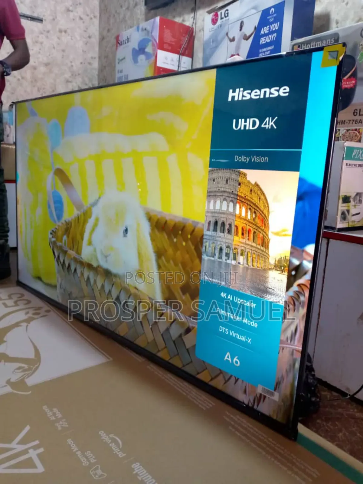 Hisense 50 Inches Digital Flat Screen Smart Frameless