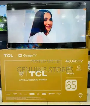 TCL Uhd Smart Tv of 65 Inches.