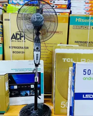 Goldentec16′′ Floor Stand Fan – Black