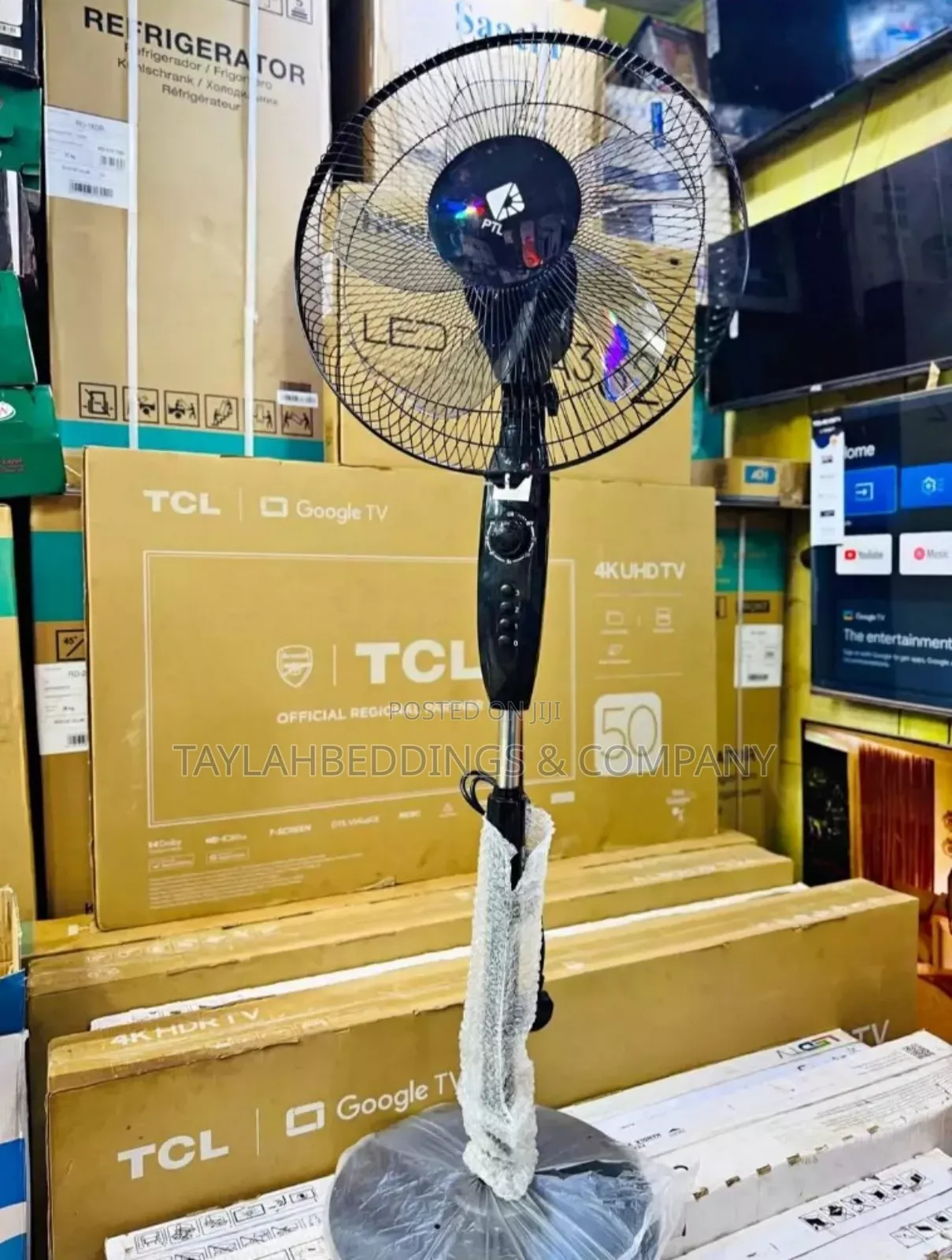 PTL Pedestal Fan, Standing Fan Oscillating