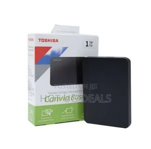 Toshiba 1tb Rom External Hard Drive - Black