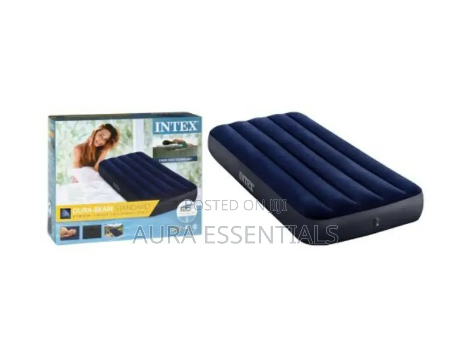 Intex Wave Beam Camping Inflatable Air Bed