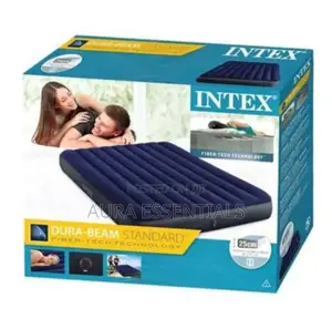 Intex Wave Beam Camping Inflatable Air Bed