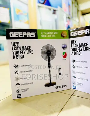 Geepas Fan With Remote 16”