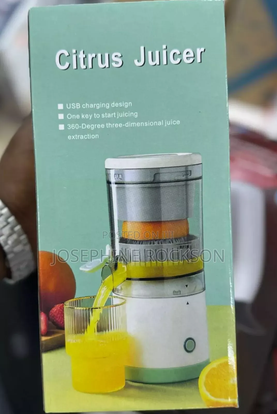 Portable Electric Citrus Juicer