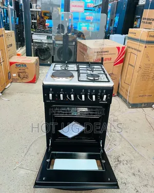 Global Star 3 Gas 1 Electric With Electric Oven Cooker  50cm